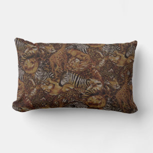ANIMAL JUNGLE SAFARI LUMBAR CUSHION