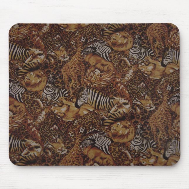 ANIMAL JUNGLE SAFARI MOUSE PAD (Front)