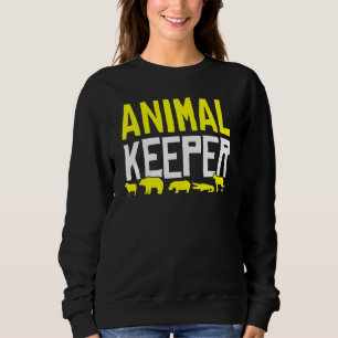 Animal Keeper Idea Animal Shelter Keeper Animal 2 Sweatshirt