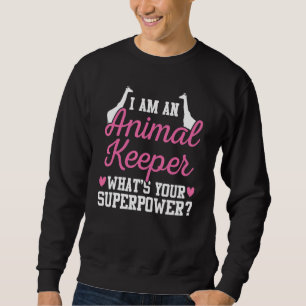 Animal Keeper Pink Shelter Keeper Animal Sweatshirt