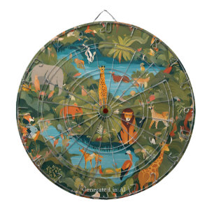 Animal kingdom dartboard