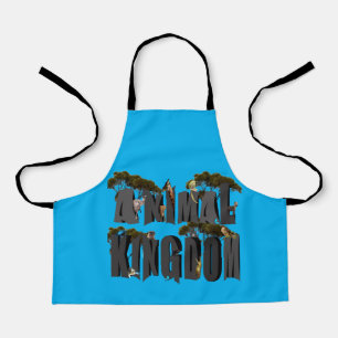 Animal Kingdom Design, Kids Full Print Apron