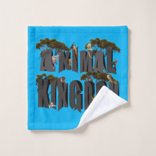 Animal Kingdom Design, Wash Cloth