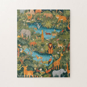 Animal kingdom jigsaw puzzle