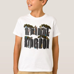 Animal Kingdom Logo With Animals, T-Shirt