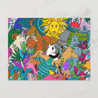 Animal Kingdom Postcard