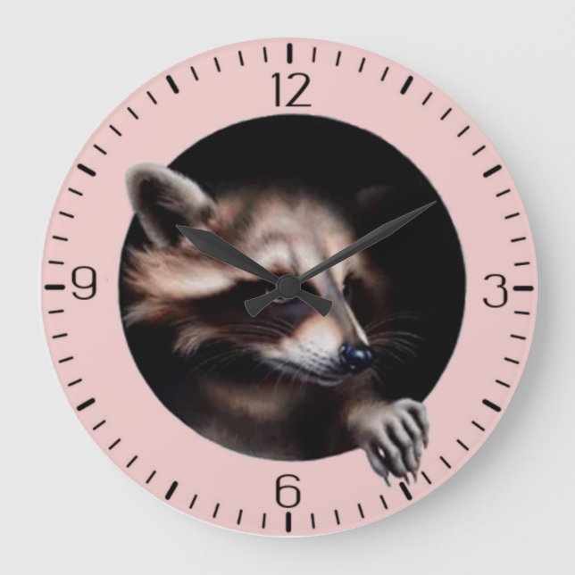 Animal Large Clock (Front)