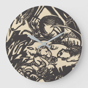 Animal Legend Tierlegende Large Clock