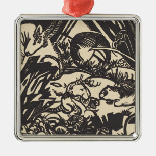 Animal Legend Tierlegende Metal Ornament