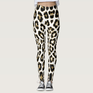 Animal Leopard Cheetah Print Pattern Leggings