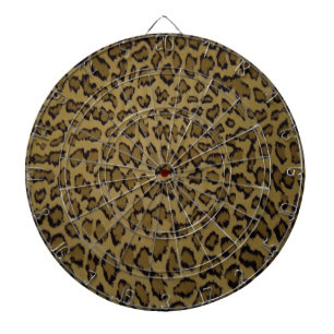 ANIMAL LEOPARD PRINT DARTBOARD