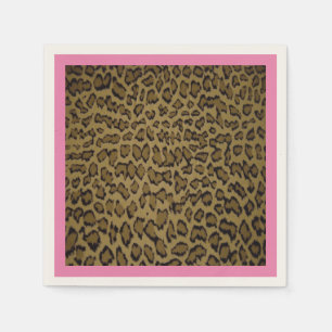 ANIMAL LEOPARD PRINT NAPKIN