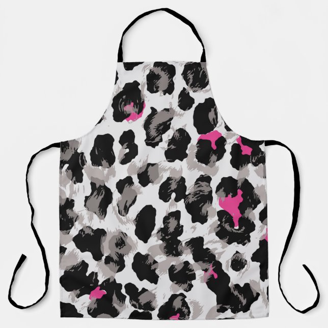 Animal, leopard texture backgroundabstract,africa, apron (Front)