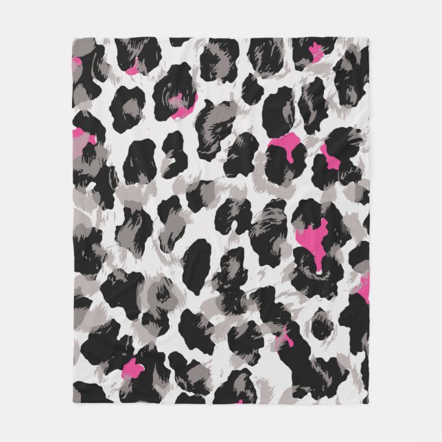Animal, leopard texture backgroundabstract,africa, fleece blanket (Front)