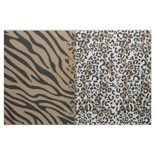 Animal leopard zebra pattern Fabric