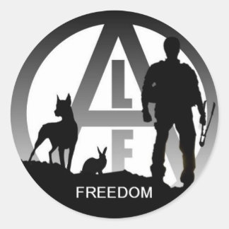 Animal Liberation Front Freedom Stickers