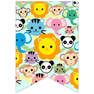 animal, lion, elephant, BUNNING BANNER