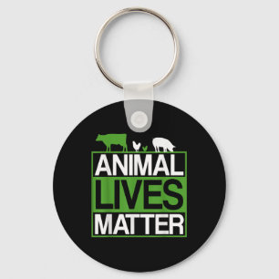 Animal Lives Animal Protection Vegetarians Environ Key Ring