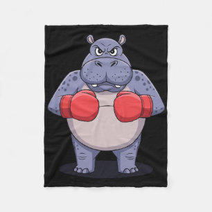 Animal Lover Boxing Match Sport Fighting Boxer 2  Fleece Blanket