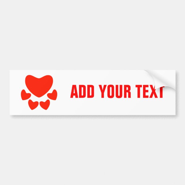 Animal Lover Bumper Sticker (Front)