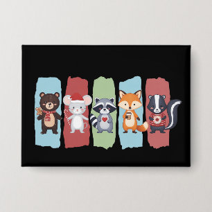Animal Lover Christmas Racoon Opossum Winter