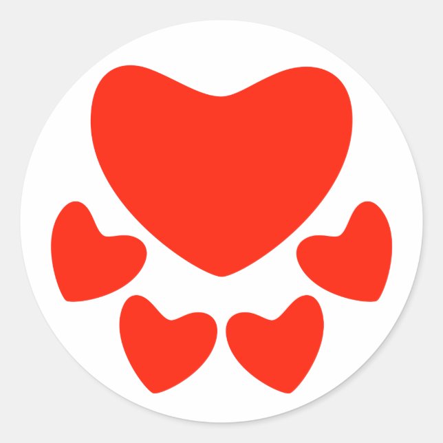 Animal Lover Classic Round Sticker (Front)