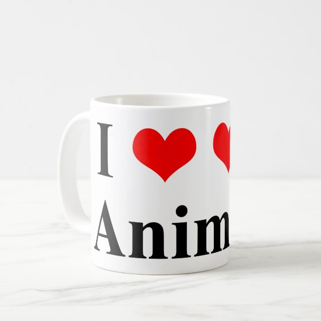 Animal lover coffee mug (Front Left)