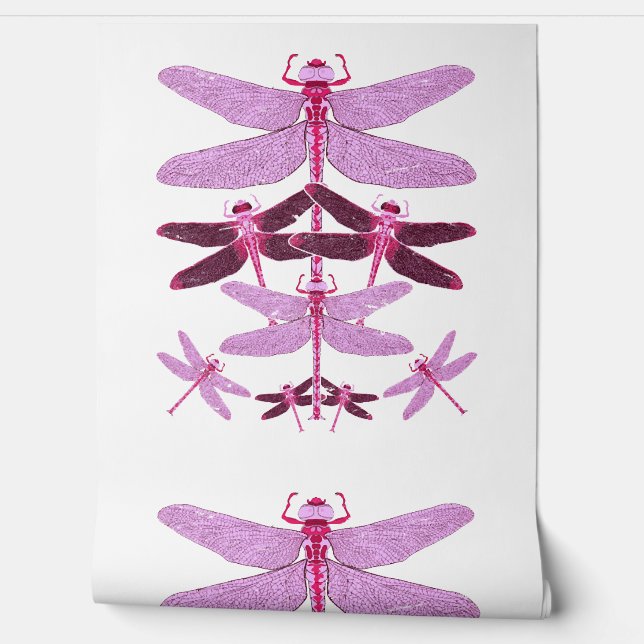 Animal lover insect animal gift dragonfly wallpaper (Unrolling)