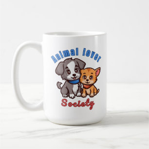 Animal lover society for animal lover  coffee mug