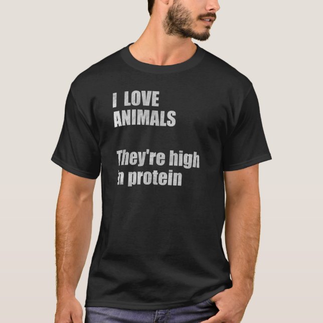Animal lover T-Shirt (Front)