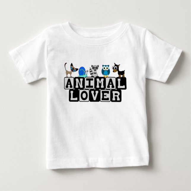 Animal Lover Toddler T-Shirt (Front)