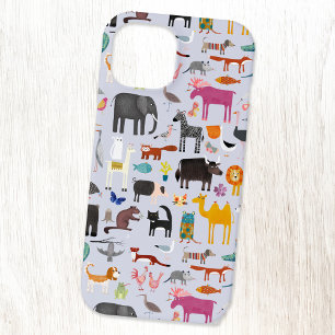 Animal Menagerie iPhone 14 Case