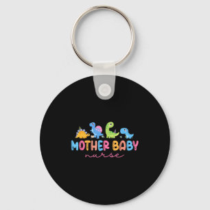 Animal Mother Baby Nurse Dinosaur Stpartum Rn Ob N Key Ring