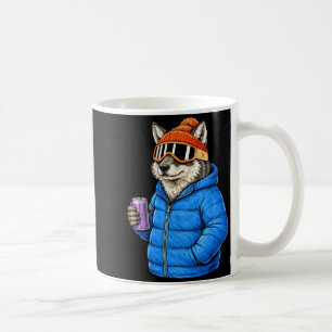 Animal motifs wolf party après ski shirt skiingAni Coffee Mug