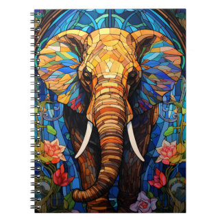 Animal Notebook In Vitral Art