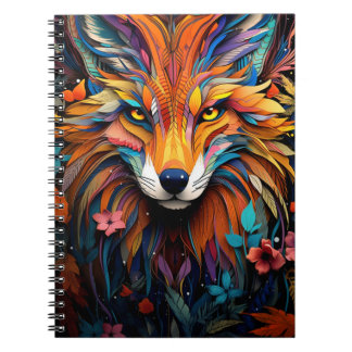 Animal Notebook In Vitral Art
