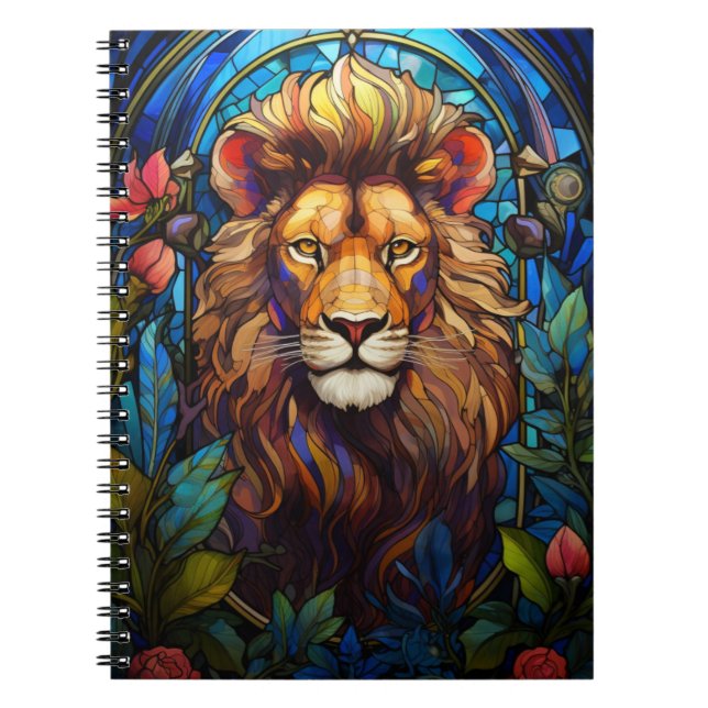 Animal Notebook In Vitral Art (Front)
