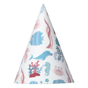 Animal of the sea party hat