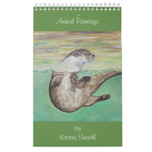 Animal paintings by Kirsten Sneath Calendar