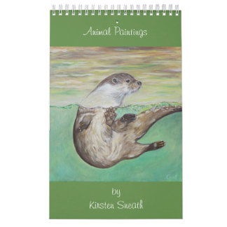 Animal paintings by Kirsten Sneath Calendar