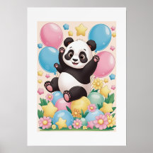 Animal | Panda | Wall art | Printable