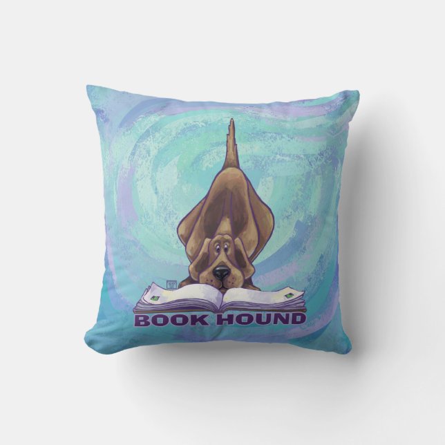 Animal Parade Book Hound Cushion (Front)