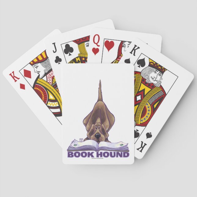 Animal Parade Book Hound Playing Cards (Back)