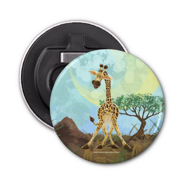 Animal Parade Giraffe Bottle Opener (Front)