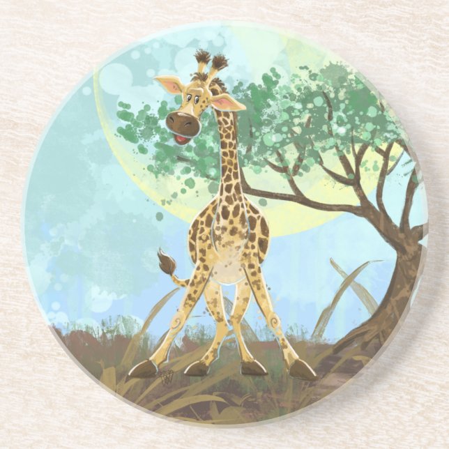 Animal Parade Giraffe Coaster (Front)