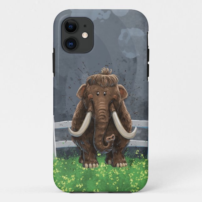 Animal Parade Mastodon Case-Mate iPhone Case (Back)