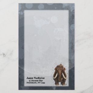 Animal Parade Mastodon Stationery