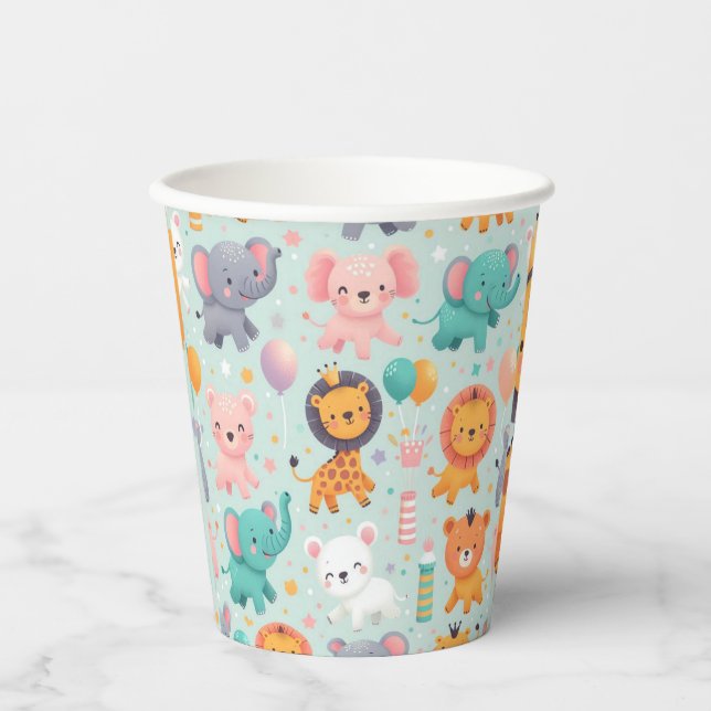 Animal Parade Paper Cup (Front)