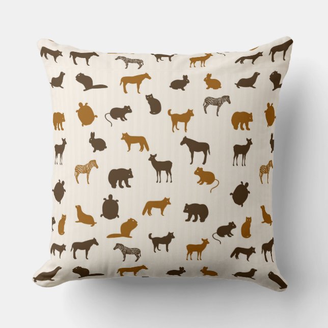 Animal pattern 1 cushion (Front)