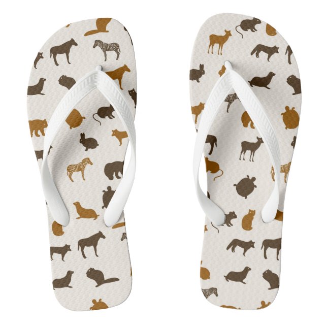 Animal pattern 1 thongs (Footbed)